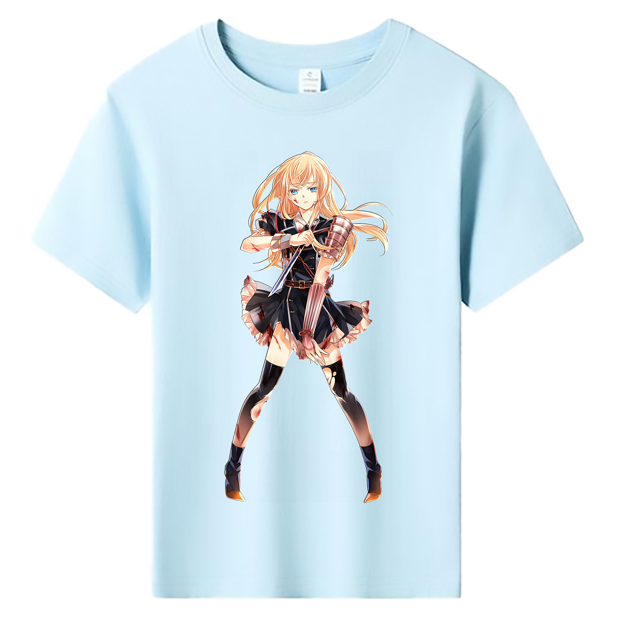 （画像用） 刀剣乱舞 Touken Ranbu 綿100％キッズTシャツ（フロントプリント）